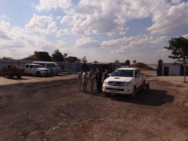 铜冠矿建公司到刚果(金)公司交流