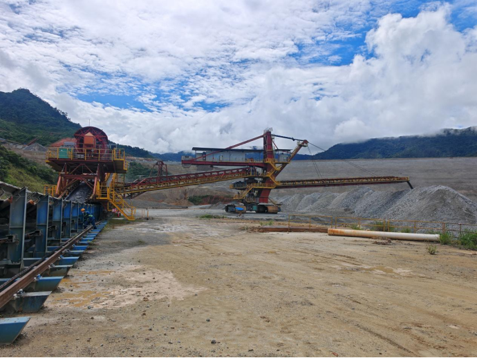 公司超额完成米拉多废石系统生产总量